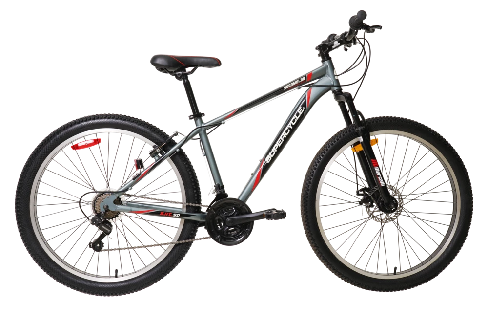 Supercycle Scrambler HT Adult Bike, 21-Speed, 27.5-in 5 Supercycle Scrambler HT Adult Bike, 21-Speed, 27.5-in - Image 5