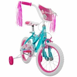 Supercycle Metaloid Glimmer Kids' Bike, 14-in, Training Wheels,
