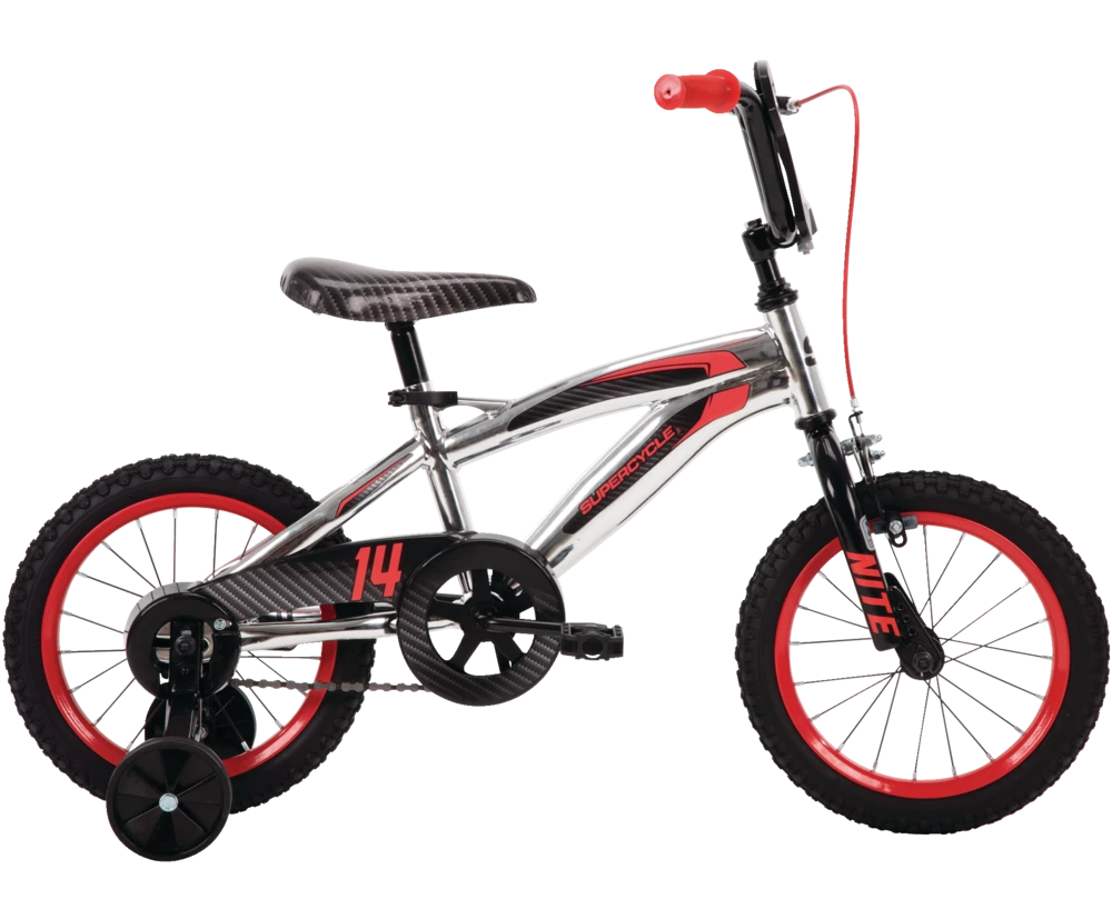 Supercycle Metaloid Nite Kids' Bike, 14-in, Training Wheels 6 Supercycle Metaloid Nite Kids' Bike, 14-in, Training Wheels - Image 6