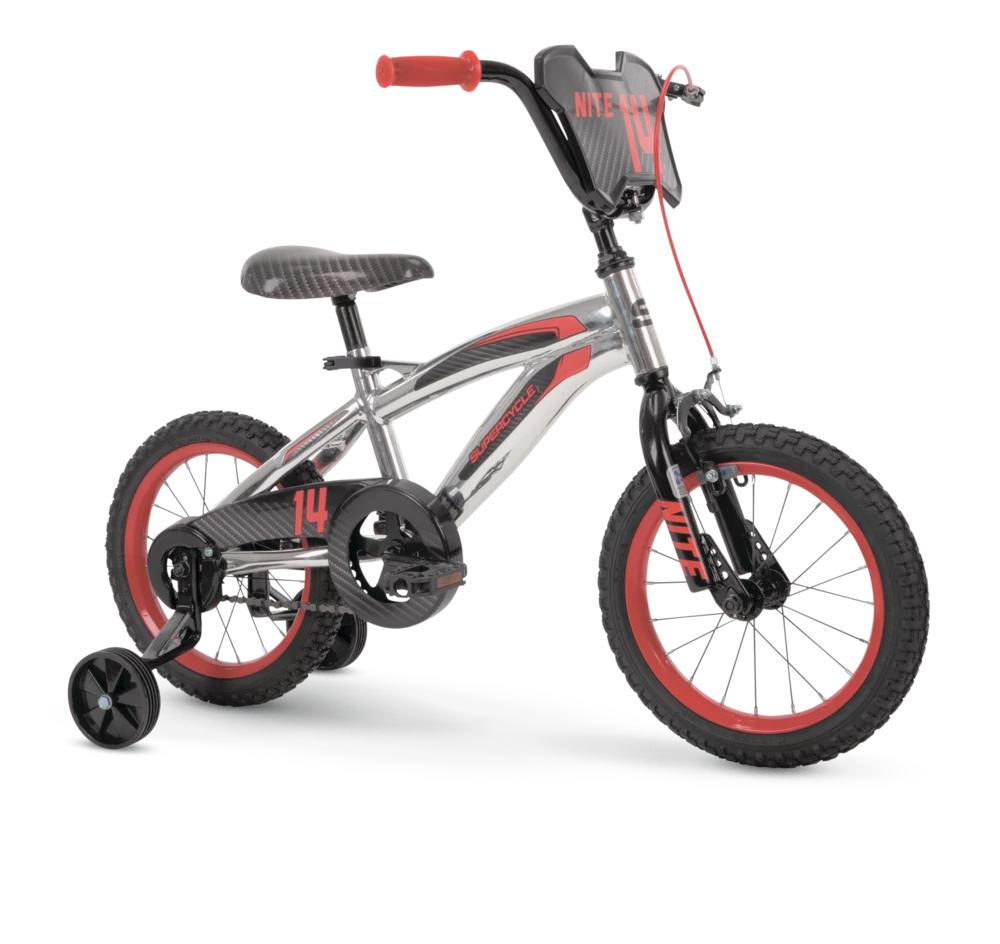Supercycle Metaloid Nite Kids' Bike, 14-in, Training Wheels 3 Supercycle Metaloid Nite Kids' Bike, 14-in, Training Wheels - Image 3