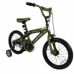 Supercycle Camo Kids' Bike, 16-in, Training Wheels
