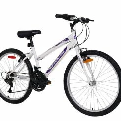 Supercycle 1800 Youth Rigid Mountain Bike, White, 24-in