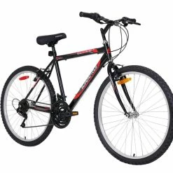 Supercycle 1800 Hardtail Mountain Bike, Black, 26-in
