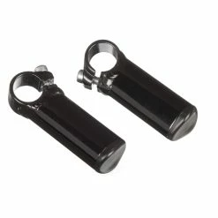 Supercycle Performance Alloy Bike Bar Ends, Black, 110-mm