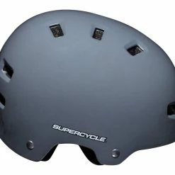 Supercycle Basic Multi-Sport Kids' Bike Helmet W/Adjustable Straps, Grey, Ages 5+ -Cheap Supercycle Store supercycle basic kids multisport helmet 19bf2f04 b5ec 4a18 a769 6798fa839f36