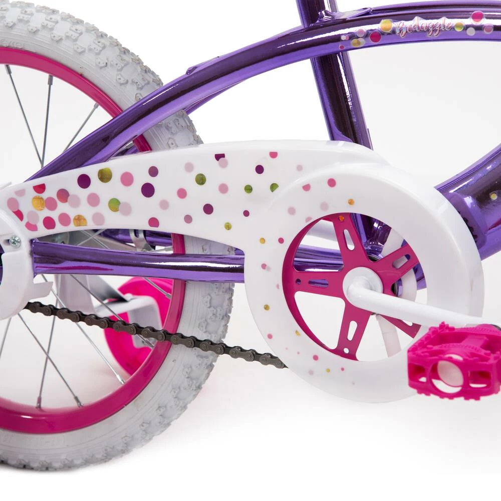 Supercycle Bedazzled Metaloid Kids' Bike, 16-in, Training Wheels 7 Supercycle Bedazzled Metaloid Kids' Bike, 16-in, Training Wheels - Image 7