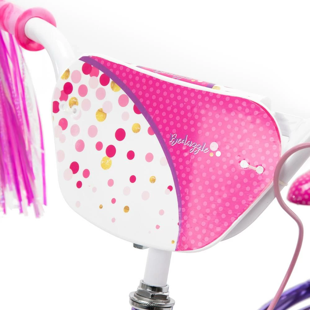 Supercycle Bedazzled Metaloid Kids' Bike, 16-in, Training Wheels 6 Supercycle Bedazzled Metaloid Kids' Bike, 16-in, Training Wheels - Image 6