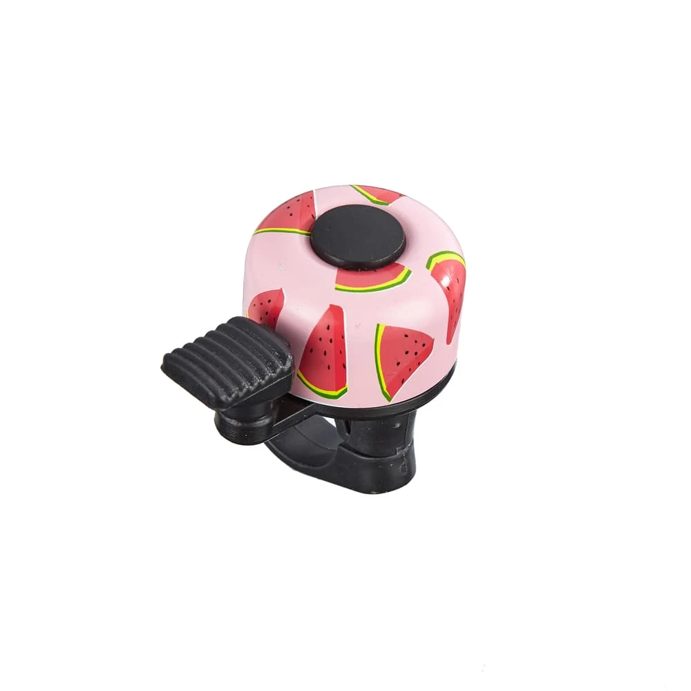 Supercycle Watermelon Kids' Handlebar Bike Bell For Bicycles, Trikes & Scooters, Loud Ring, Pink 1 Supercycle Watermelon Kids' Handlebar Bike Bell For Bicycles, Trikes & Scooters, Loud Ring, Pink