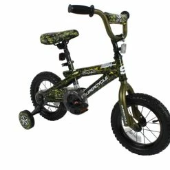 Supercycle Camo Kids' Bike, 12-in, Training Wheels