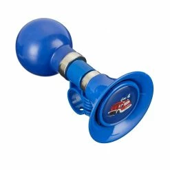Supercycle Firetruck Kids' Handlebar Bike Bell Horn For Bicycles, Trikes & Scooters, Loud Ring, Blue