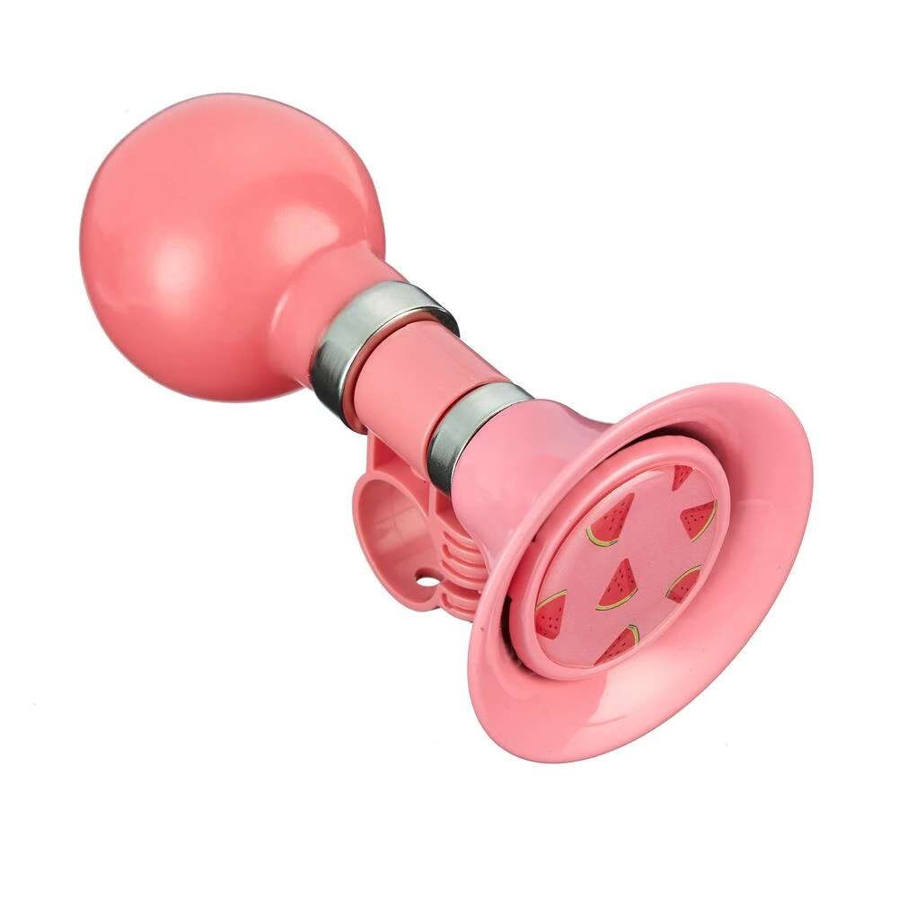 Supercycle Watermelon Kids' Handlebar Bike Bell Horn For Bicycles, Trikes & Scooters, Loud Ring, Pink 1 Supercycle Watermelon Kids' Handlebar Bike Bell Horn For Bicycles, Trikes & Scooters, Loud Ring, Pink
