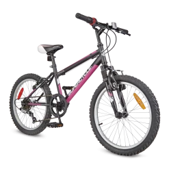 Supercycle Impulse Youth Bike, Black/Pink, 20-in