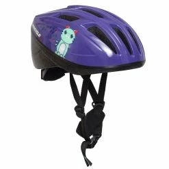 Supercycle Cat Lightweight Infant Bike Helmet W/Adjustable Straps, Violet, Ages 0-1