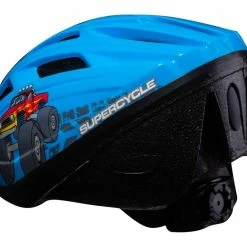 Supercycle Truck Lightweight Infant Bike Helmet W/Adjustable Straps, Blue, Ages 0-1 -Cheap Supercycle Store supercycle infant crosstrail helmet truck 2d56062b a213 42df b1a9 11e55c545c58