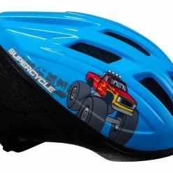 Supercycle Truck Lightweight Infant Bike Helmet W/Adjustable Straps, Blue, Ages 0-1 -Cheap Supercycle Store supercycle infant crosstrail helmet truck 38670542 67d4 481e a8b3 cfb6944ee81d