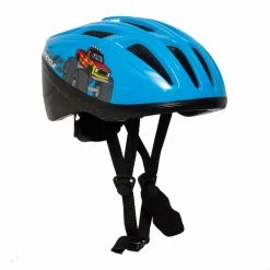 Supercycle Truck Lightweight Infant Bike Helmet W/Adjustable Straps, Blue, Ages 0-1