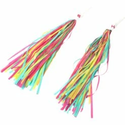 Supercycle Foil Kids' Bike Handlebar Grip Streamers/Tassels, Multi-Colour -Cheap Supercycle Store supercycle kids foil bike streamers 4f7d340d fc15 4675 9bd6 17c60616f12a