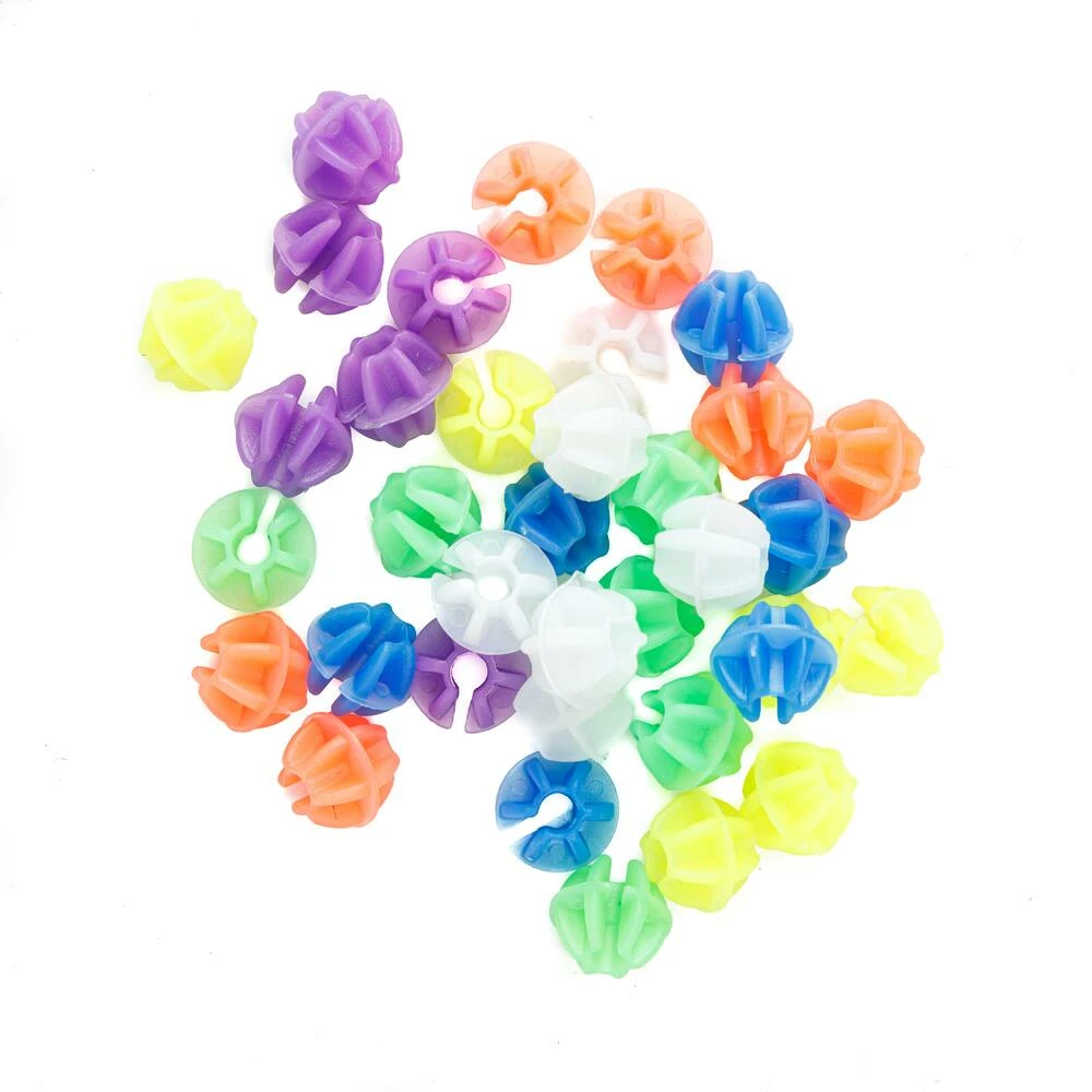 Supercycle Kids' Bike Spoke Beads, Blue 2 Supercycle Kids' Bike Spoke Beads, Blue - Image 2