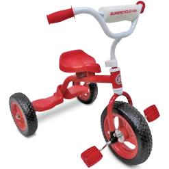 Supercycle Kidz DeluxeKidz Tricycle, For Toddler And Kids, 10-in