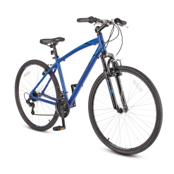 Supercycle Krossroads 700C Hybrid Bike, Blue