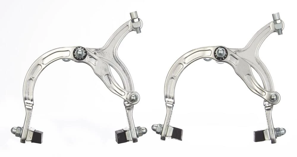 Supercycle Long Alloy Bike Brake Caliper W/Brake Pads, 35-mm, 51-mm 1 Supercycle Long Alloy Bike Brake Caliper W/Brake Pads, 35-mm, 51-mm