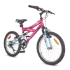 Supercycle Momentum Dual Suspension Youth Bike, 5-Speed, 20-In