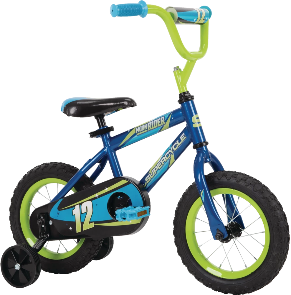 Supercycle Moonrider Bike, 12-in, Single-Speed, Training Wheels 1 Supercycle Moonrider Bike, 12-in, Single-Speed, Training Wheels