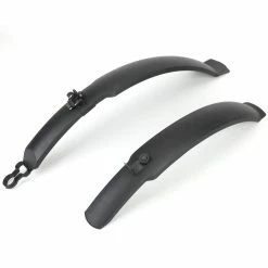 Supercycle Plastic Front & Rear Bike Fender/Mudguard For 24-26-in MTB, 2-pk