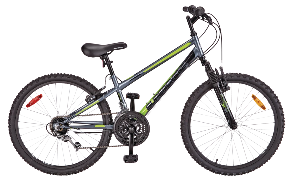 Supercycle Nitro XT Youth Hardtail Mountain Bike, 21-Speed, 24-in 2 Supercycle Nitro XT Youth Hardtail Mountain Bike, 21-Speed, 24-in - Image 2