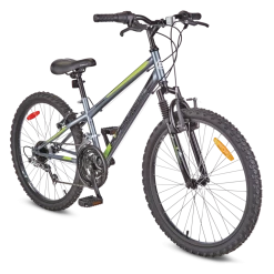 Supercycle Nitro XT Youth Hardtail Mountain Bike, 21-Speed, 24-in
