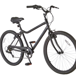Supercycle Pathway Comfort Bike, Black, 26-in, 7-Speed