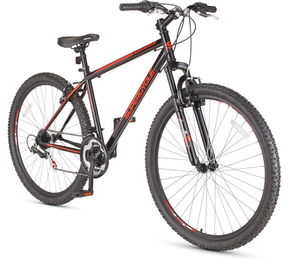 Supercycle Phantom Hardtail Mountain Bike, 21-Speed, 29-in 1 Supercycle Phantom Hardtail Mountain Bike, 21-Speed, 29-in