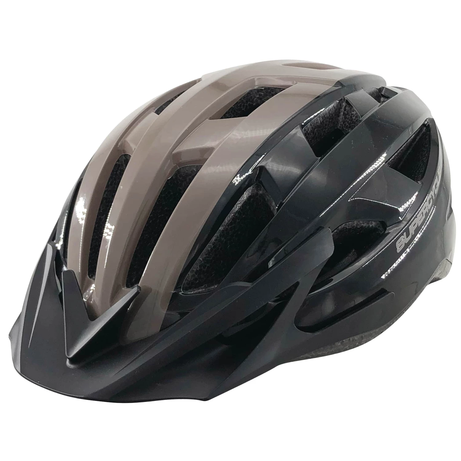 Supercycle Pursuit Bike Helmet, Adult, Grey 5 Supercycle Pursuit Bike Helmet, Adult, Grey - Image 5