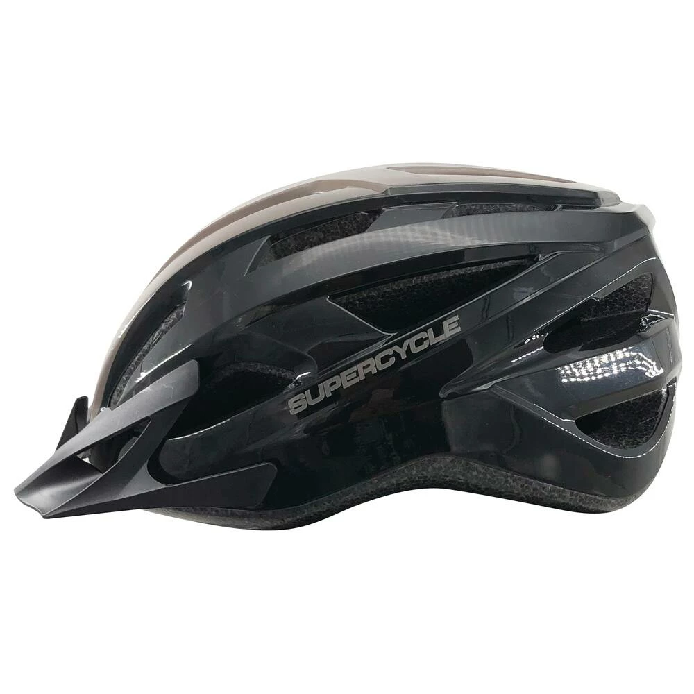 Supercycle Pursuit Bike Helmet, Adult, Grey 7 Supercycle Pursuit Bike Helmet, Adult, Grey - Image 7