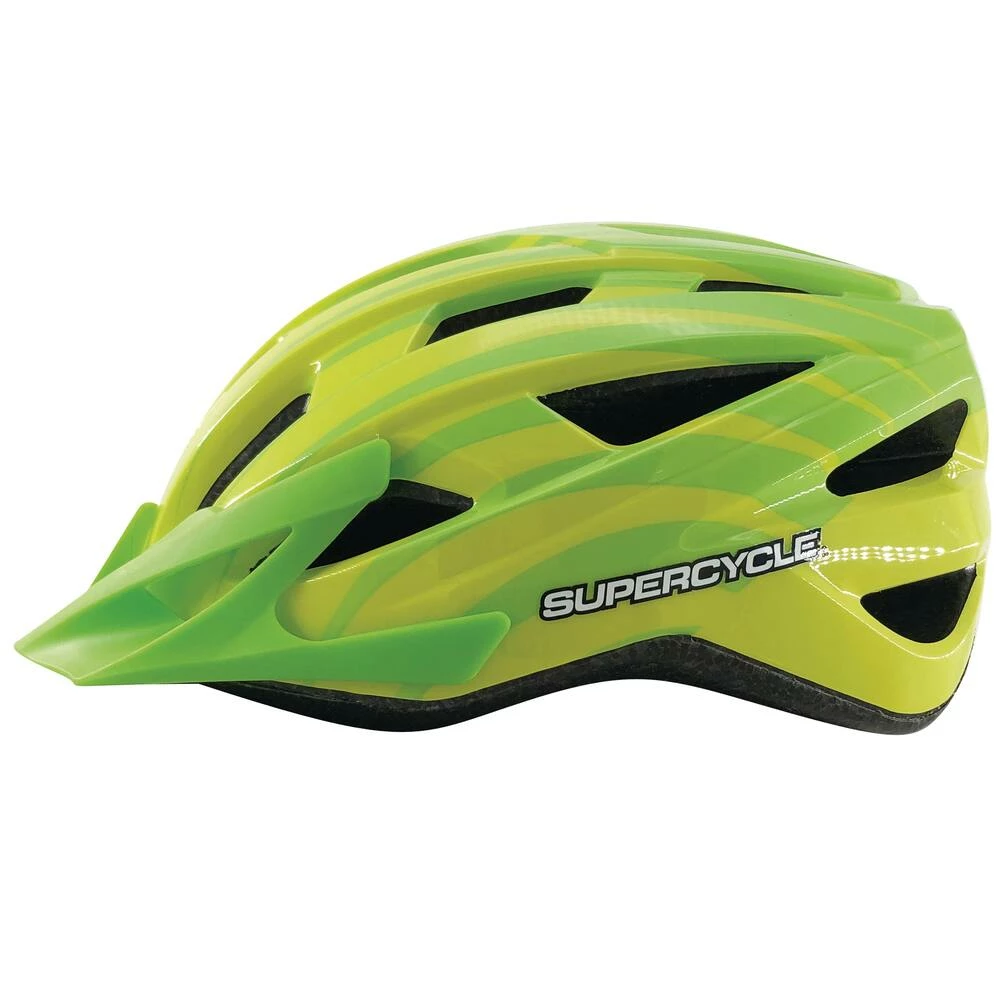 Supercycle Pursuit Bike Helmet, Kids, Green 7 Supercycle Pursuit Bike Helmet, Kids, Green - Image 7