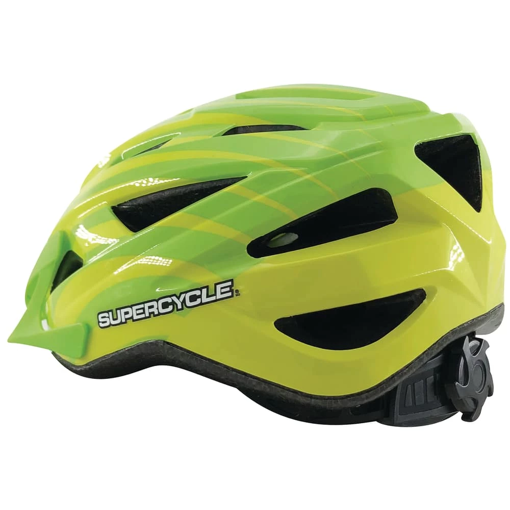 Supercycle Pursuit Bike Helmet, Kids, Green 11 Supercycle Pursuit Bike Helmet, Kids, Green - Image 11