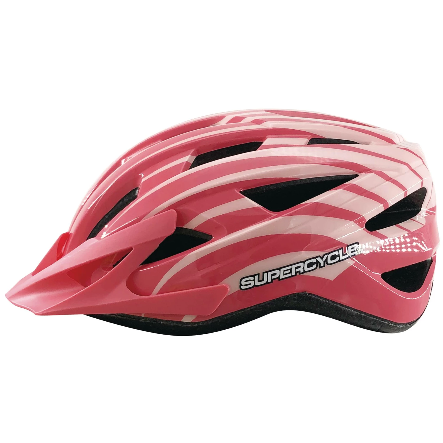 Supercycle Pursuit Bike Helmet, Kids, Pink 6 Supercycle Pursuit Bike Helmet, Kids, Pink - Image 6