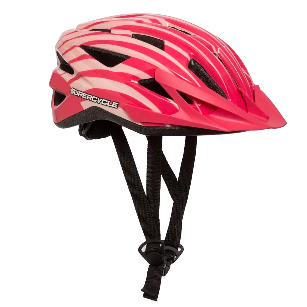 Supercycle Pursuit Bike Helmet, Kids, Pink 1 Supercycle Pursuit Bike Helmet, Kids, Pink