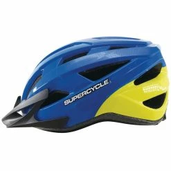 Supercycle Pursuit Bike Helmet, Youth, Blue/Yellow -Cheap Supercycle Store supercycle pursuit youth blue black 4ce8f06e 8068 4c17 9b2a 7e259669e5f1