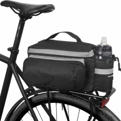 Supercycle Rack Top Bike Bag W/Aluminum Foil & Reflective Strip, 8L, Black -Cheap Supercycle Store supercycle racktop bag b5110ac3 f1b2 4f96 abce aba8cd04a7ba