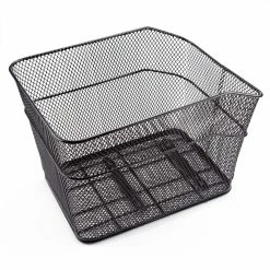 Supercycle Aluminum Rear Bike Basket W/Mounting Hardware, Black -Cheap Supercycle Store supercycle rear rack basket de0a7dd4 7ba5 4dda aea1 cbc91820caae