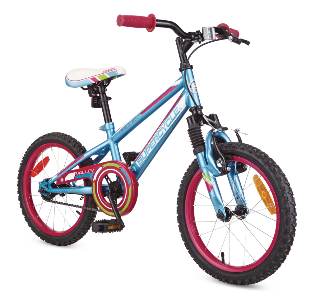 Supercycle Valley Kids' Bike, Light Blue, 16-in 2 Supercycle Valley Kids' Bike, Light Blue, 16-in - Image 2