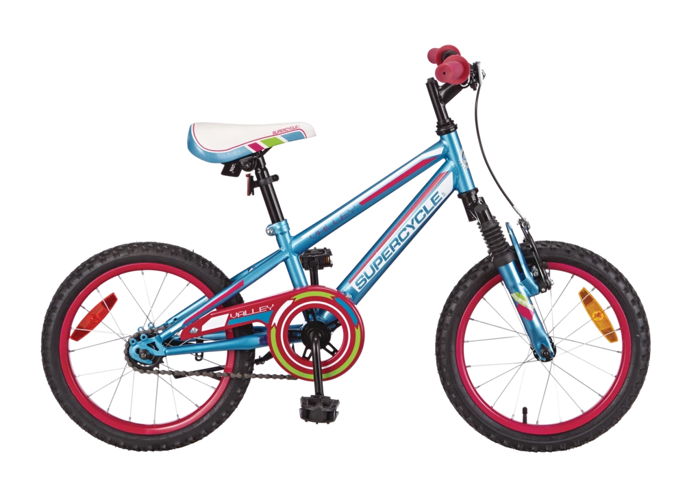 Supercycle Valley Kids' Bike, Light Blue, 16-in 4 Supercycle Valley Kids' Bike, Light Blue, 16-in - Image 4